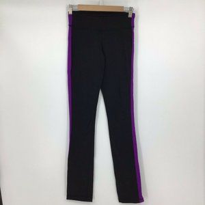 LULULEMON Women's Sz 4 Black Pants Leggings Straight Leg 32” Inseam *flaw*